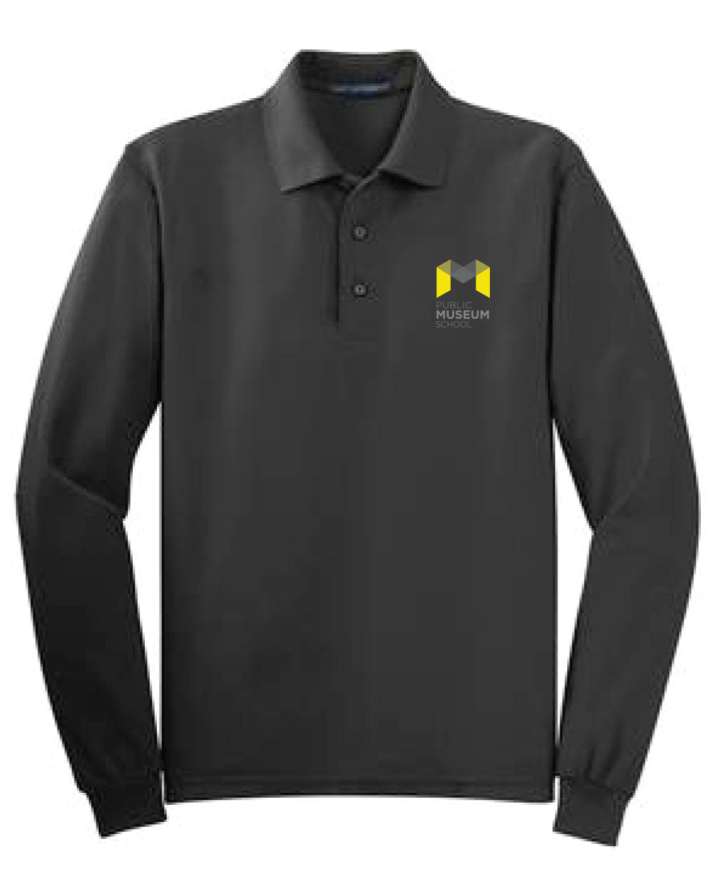 Museum School Long Sleeve Polo