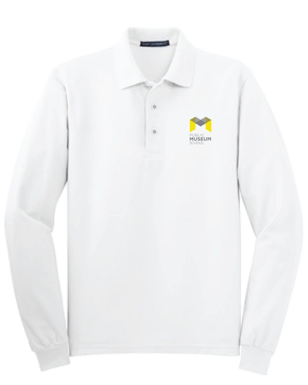 Museum School Long Sleeve Polo