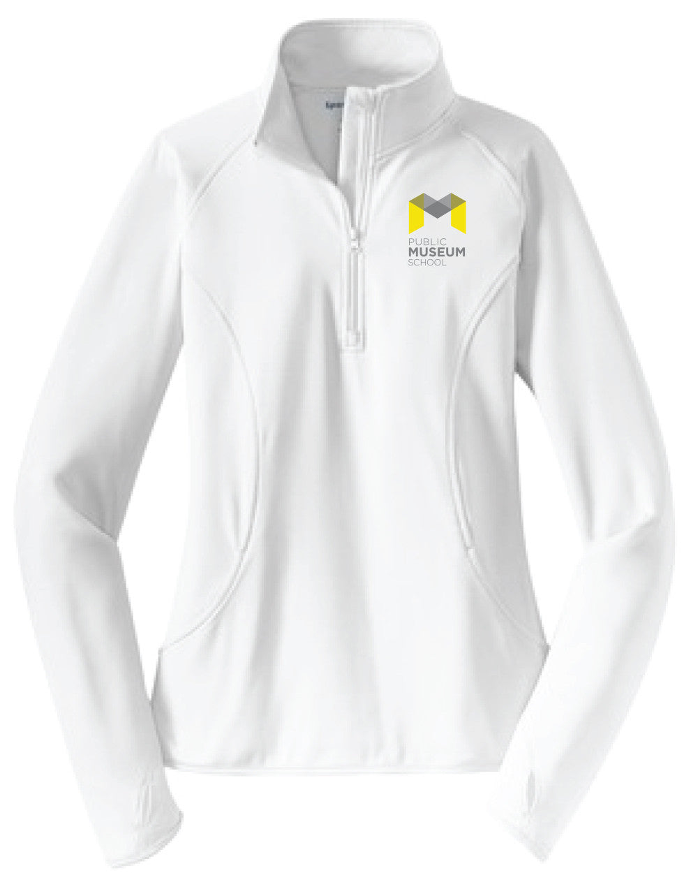 Museum School Sport Wick 1/2 Zip Pull Over