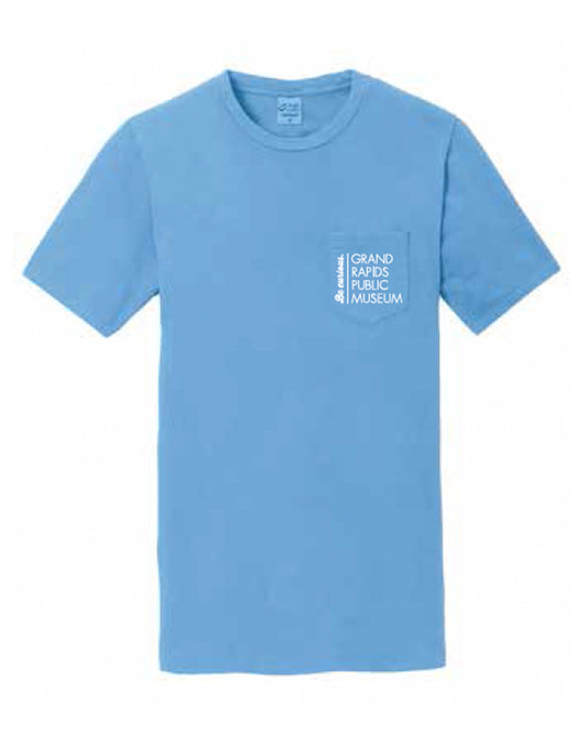 Museum Staff Port & Company® Pigment-Dyed Pocket Tee