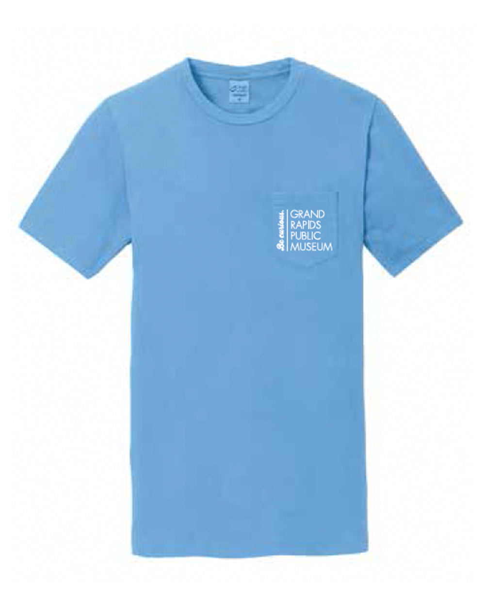 Museum Staff Port & Company® Pigment-Dyed Pocket Tee
