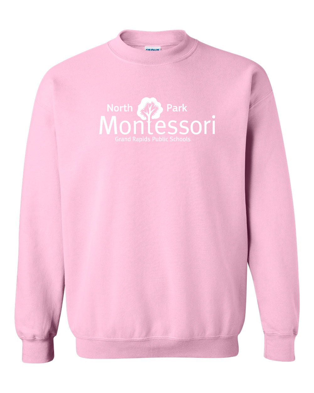 North Park Montessori Heavy Blend YOUTH Crewneck Sweatshirt