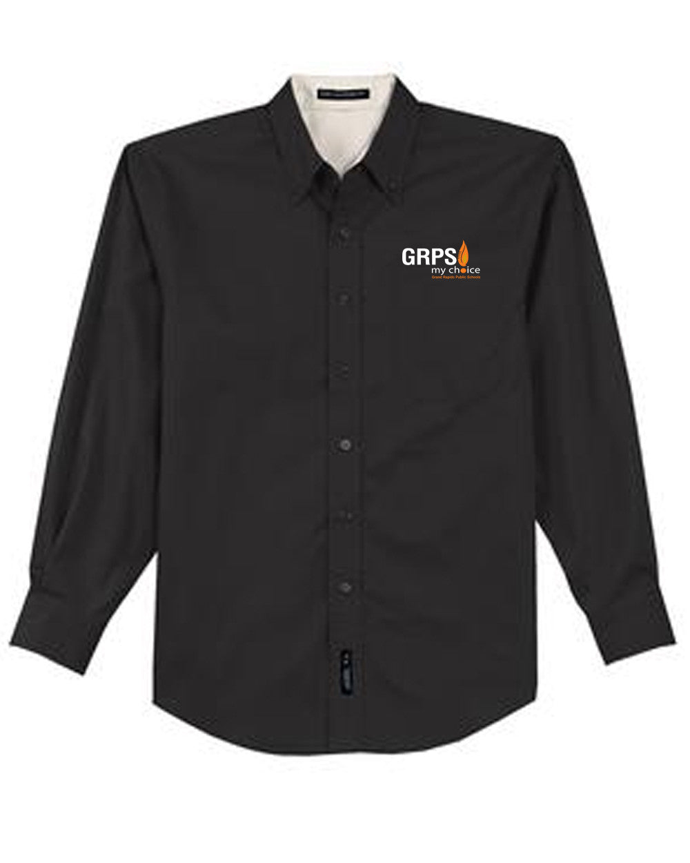 Staff Button Up GRPS Logo