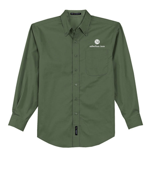 Men's Suburban Inns Port Authority® Long Sleeve Easy Care Shirt