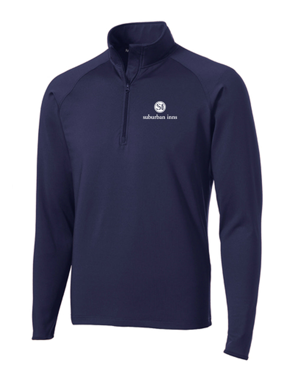 Men's Suburban Inns Sport-Tek® Tall Sport-Wick® Stretch 1/2-Zip Pullover