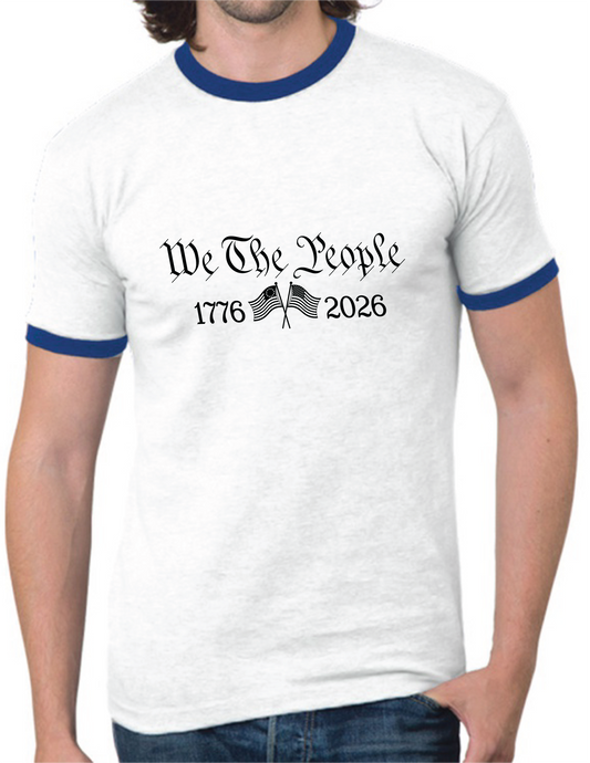 WE THE PEOPLE RINGER TEE