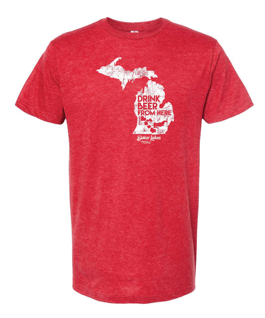 Drink Beer From Here Tee