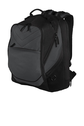 Xcape compute backpack-school logo added to front pocket