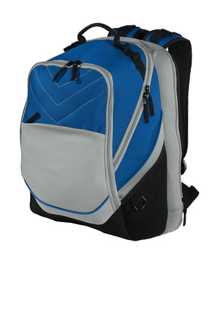 Xcape compute backpack-school logo added to front pocket