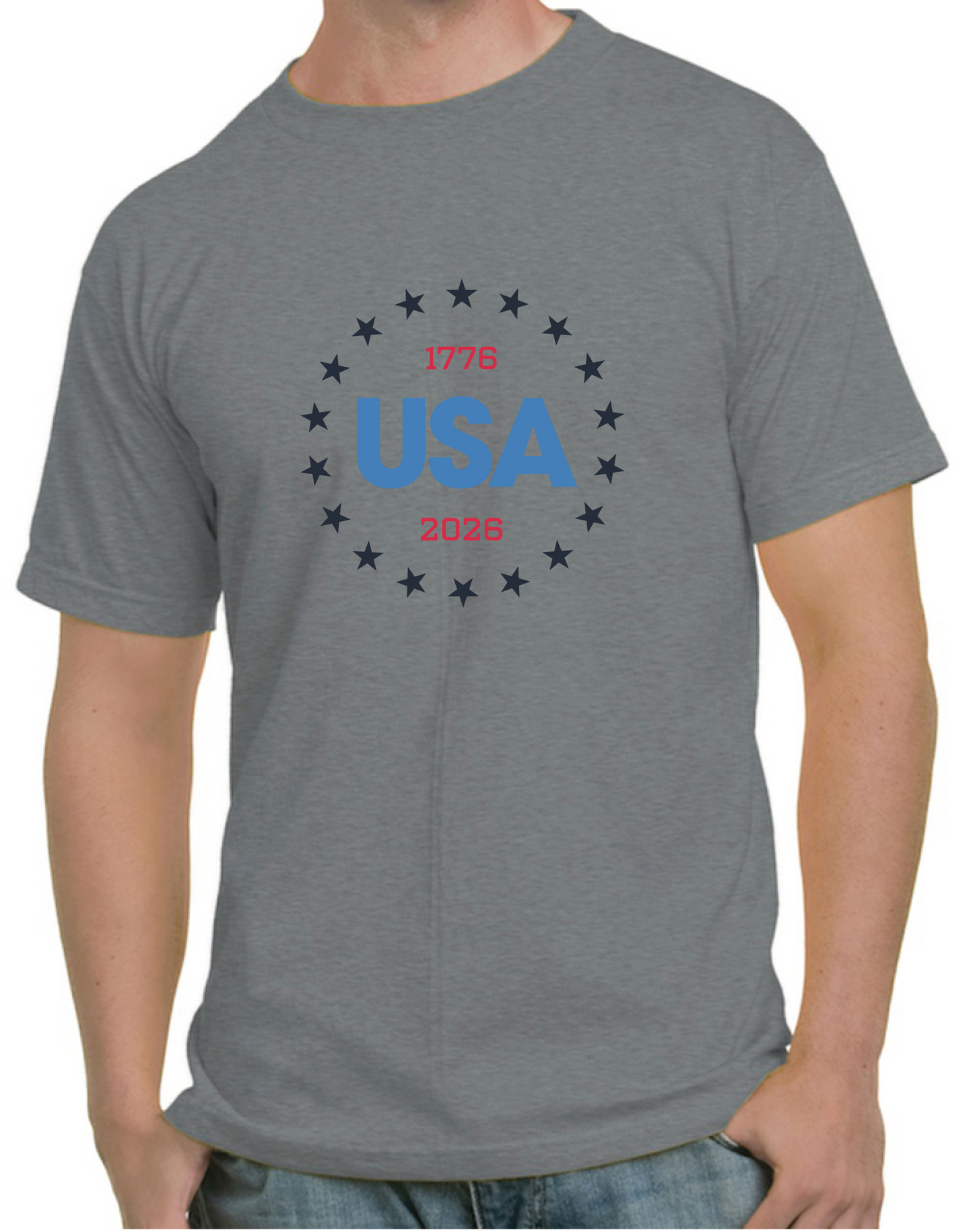 USA STARS TEE