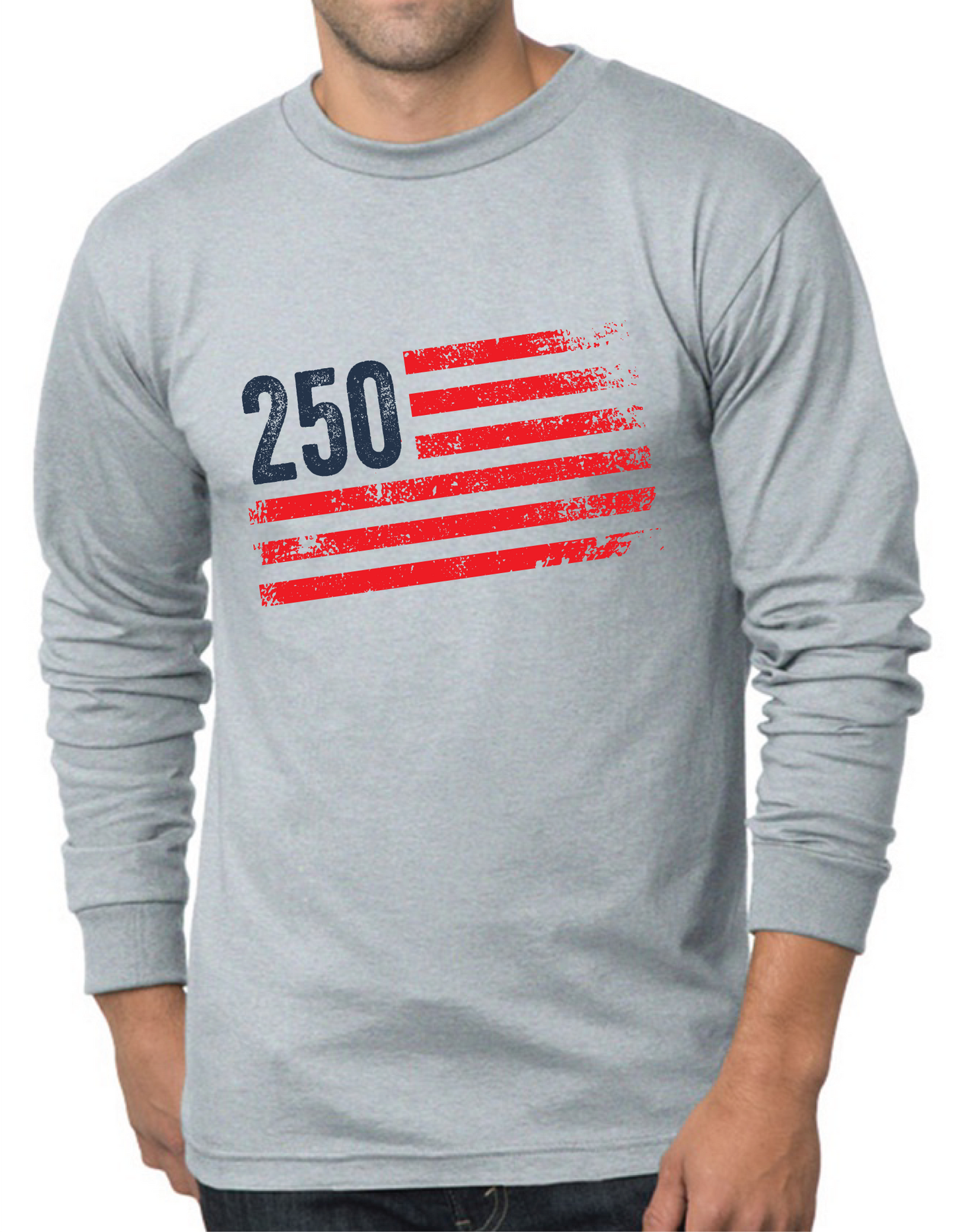 250 FLAG LONG-SLEEVE TEE