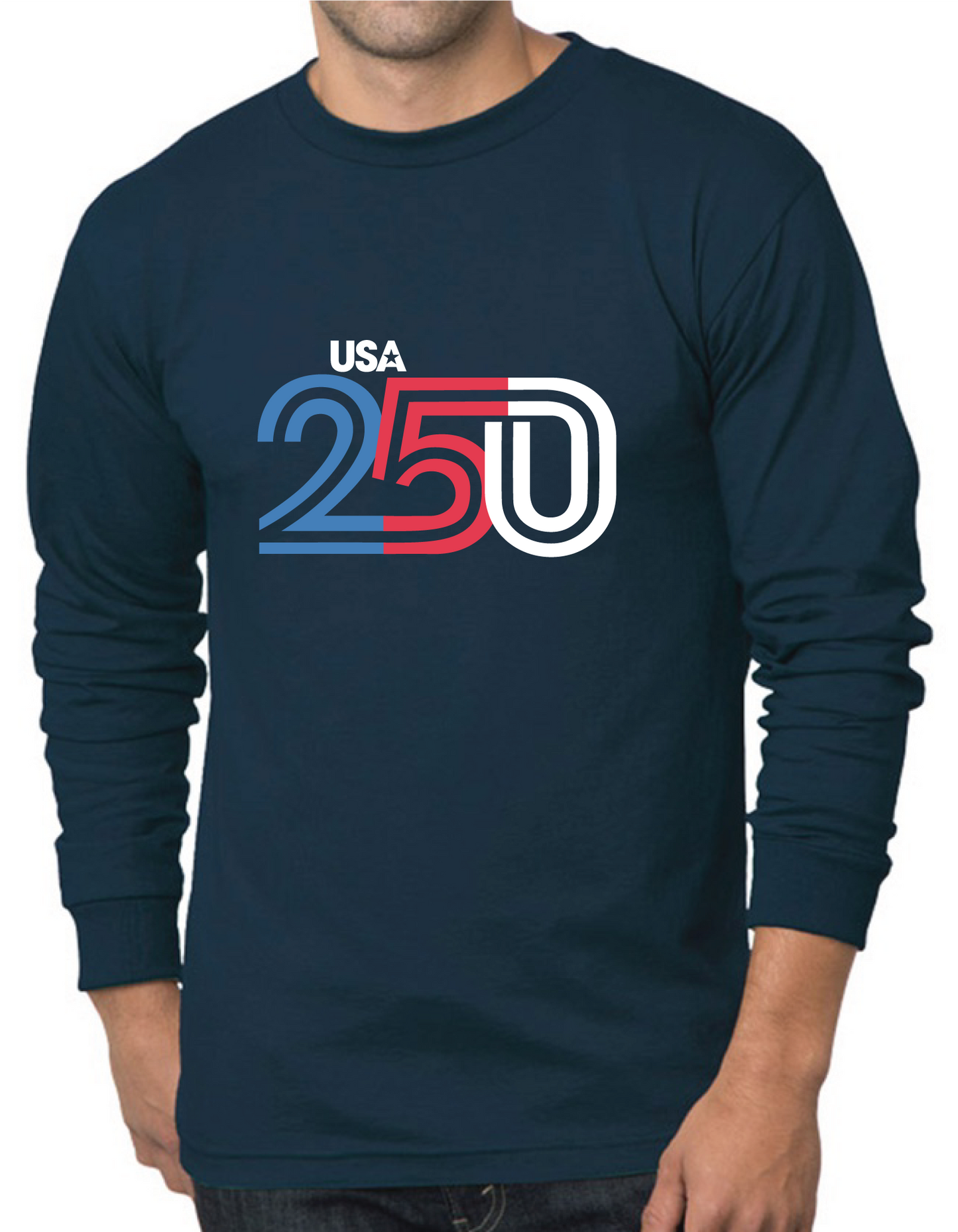 USA 250 LONG-SLEEVE TEE