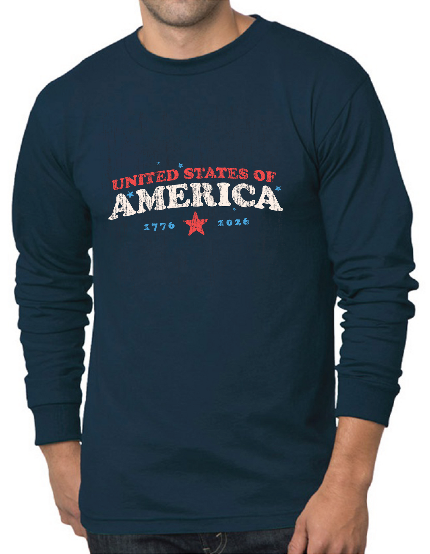 UNITED STATES OF AMERICA LONG-SLEEVE TEE