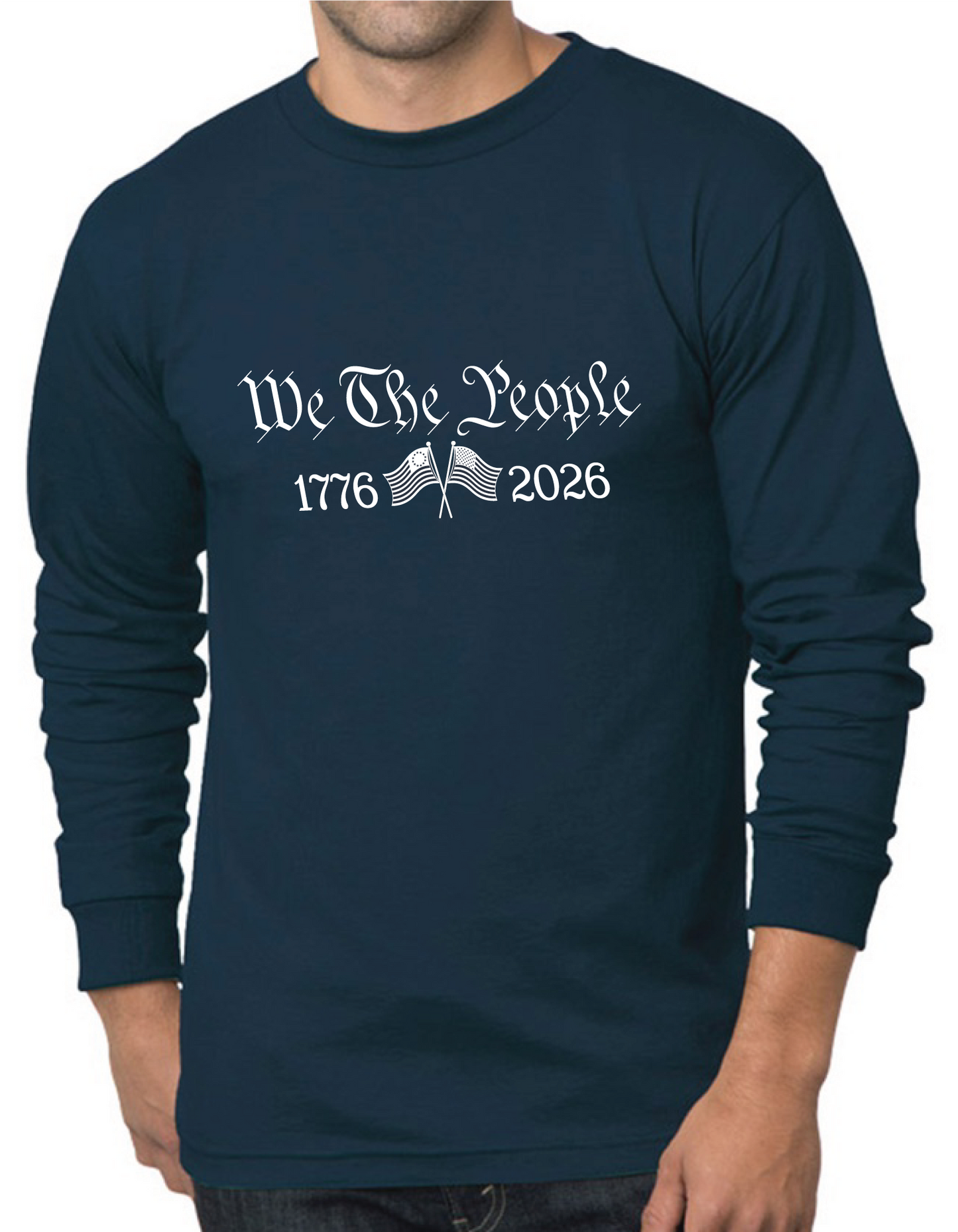 WE THE PEOPLE LONG-SLEEVE TEE