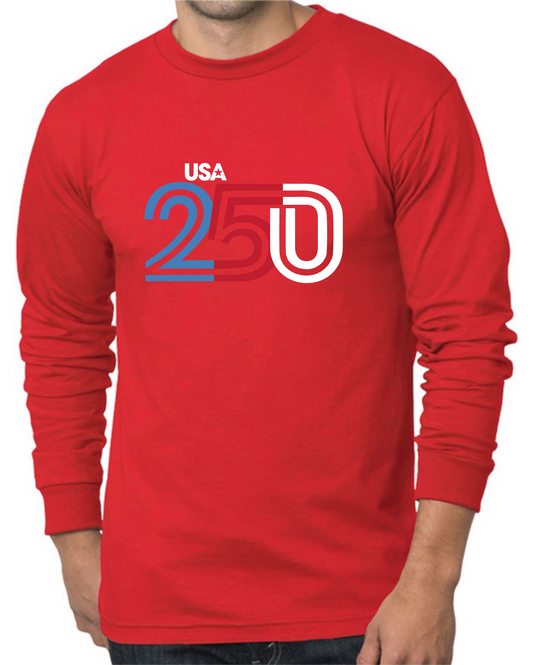 USA 250 LONG-SLEEVE TEE