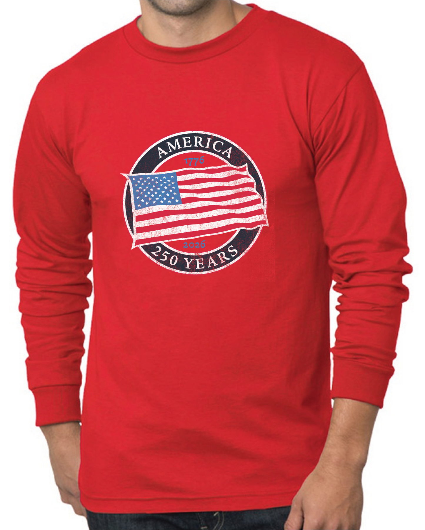 1776 FLAG LONG-SLEEVE TEE