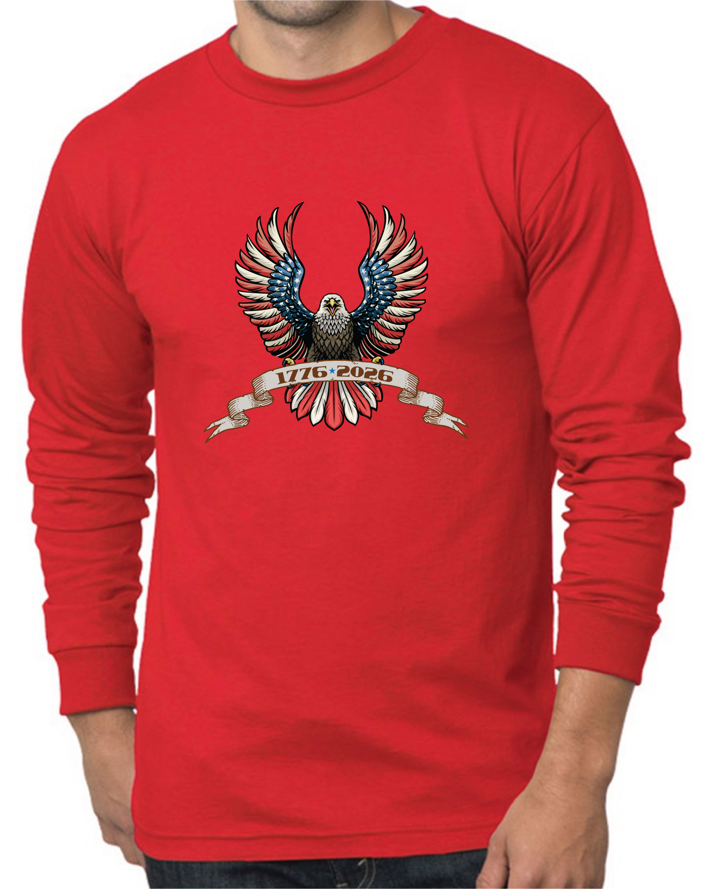 1776 EAGLE LONG-SLEEVE TEE