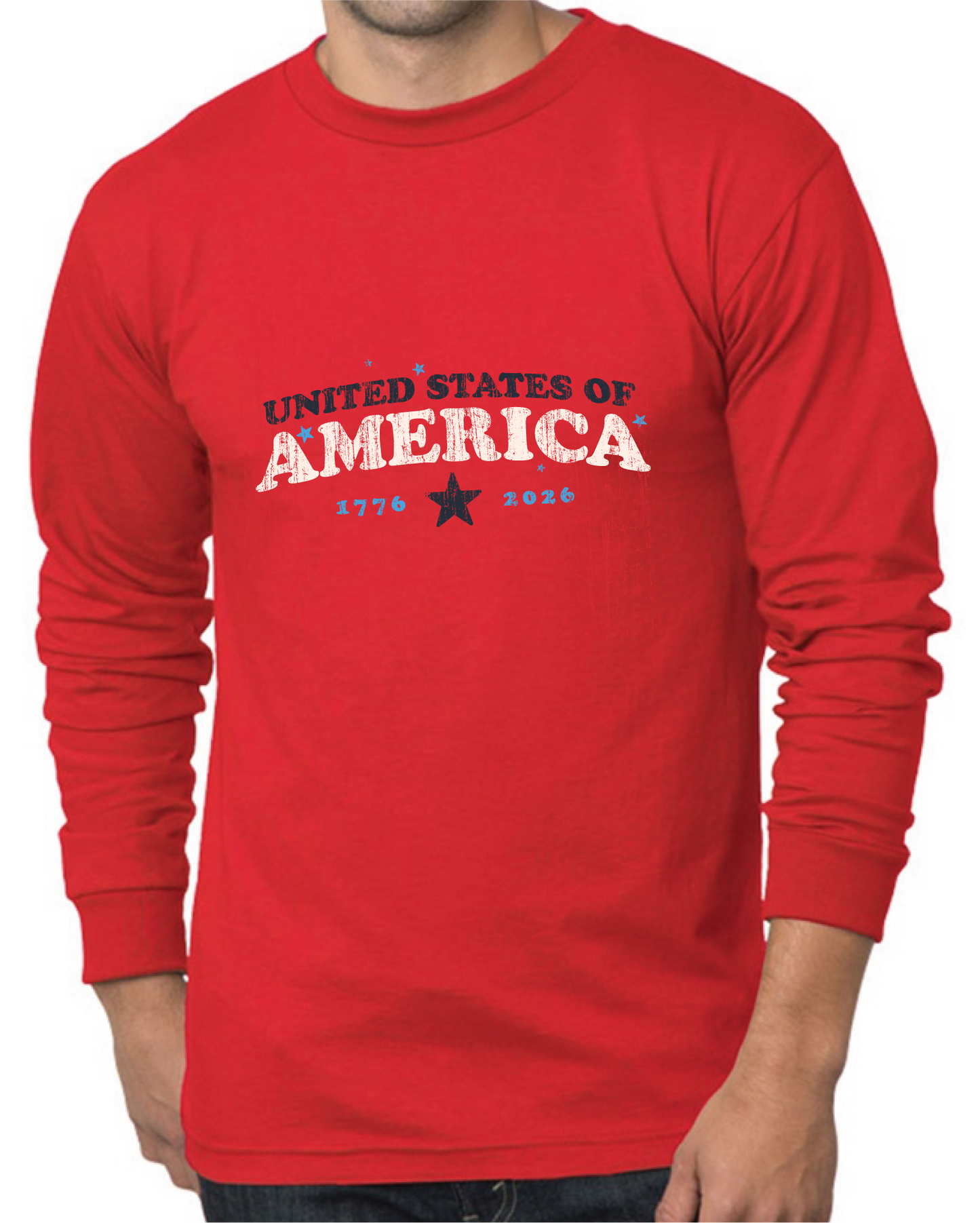 UNITED STATES OF AMERICA LONG-SLEEVE TEE