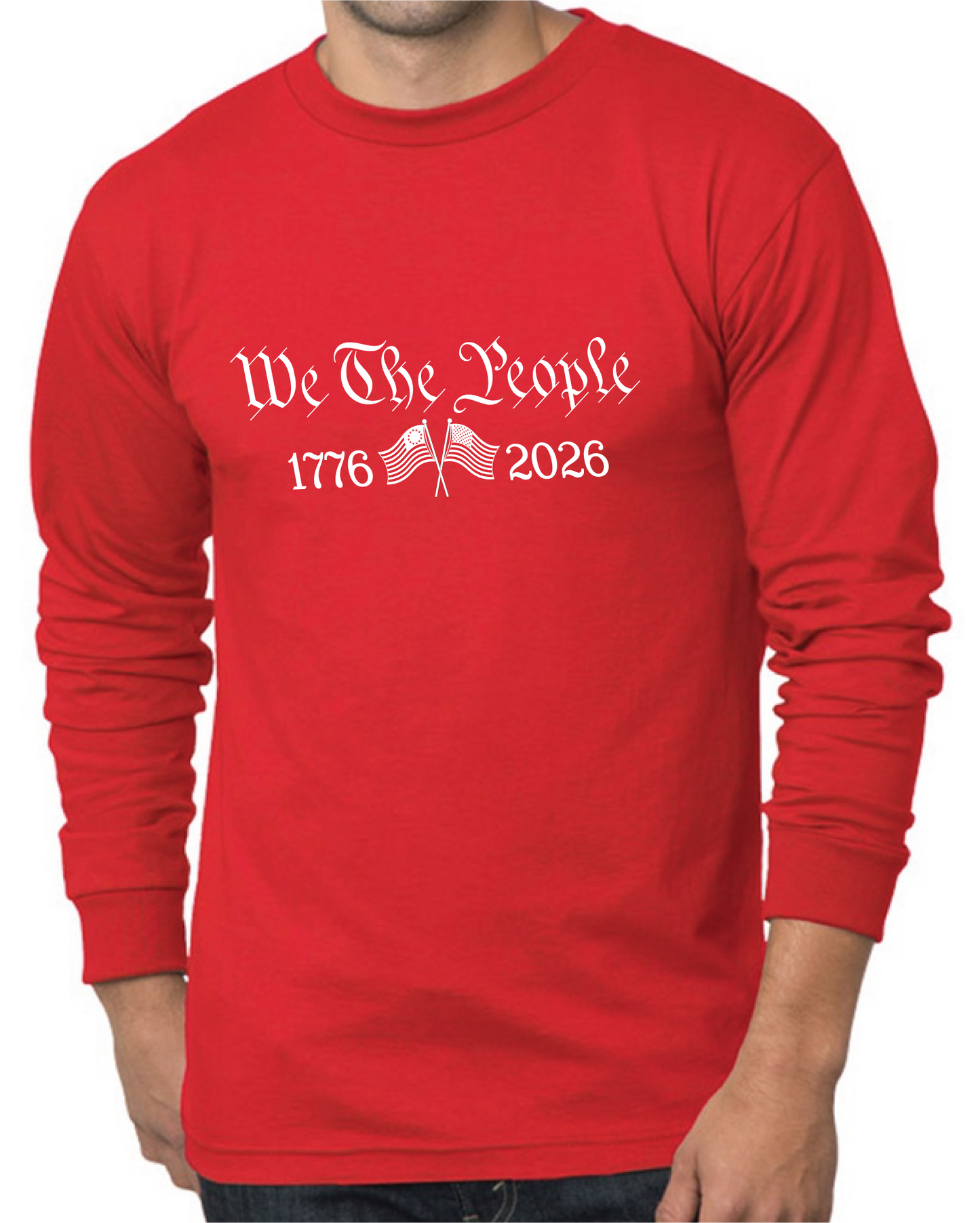 WE THE PEOPLE LONG-SLEEVE TEE