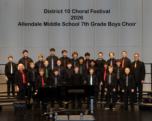 Allendale Middle School 7th Grade Boys Choir