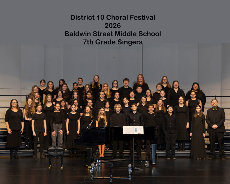 Baldwin Street Middle School 7th Grade Singers