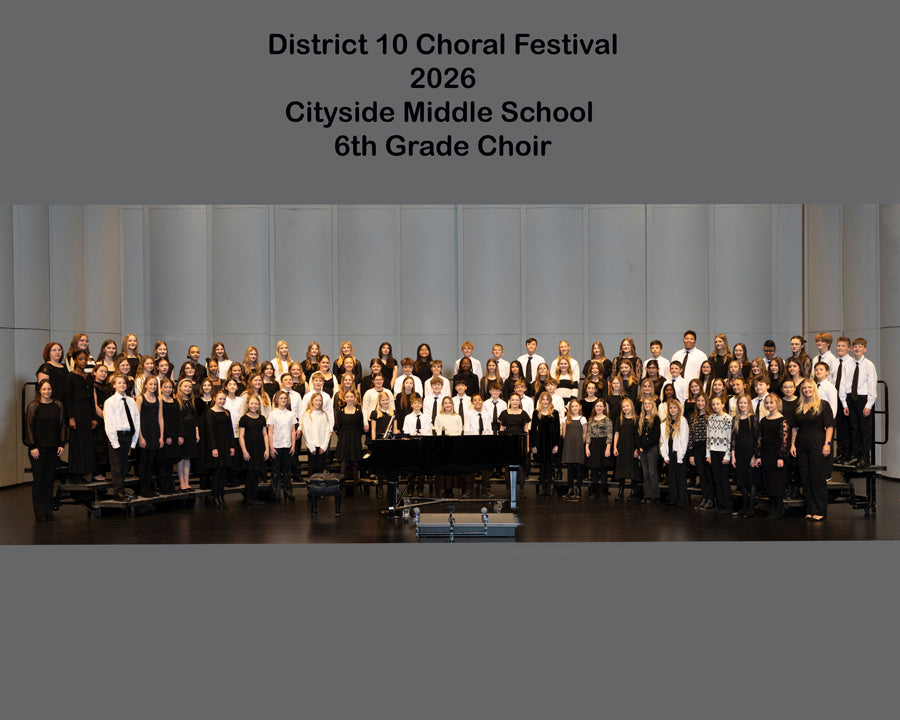 Cityside Middle School 6th Grade Choir