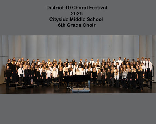 Cityside Middle School 6th Grade Choir