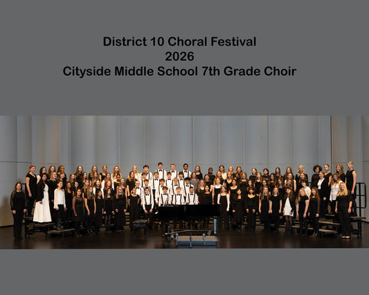 Cityside Middle School 7th Grade Choir