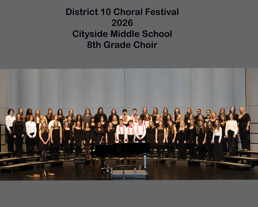 Cityside Middle School 8th Grade Choir
