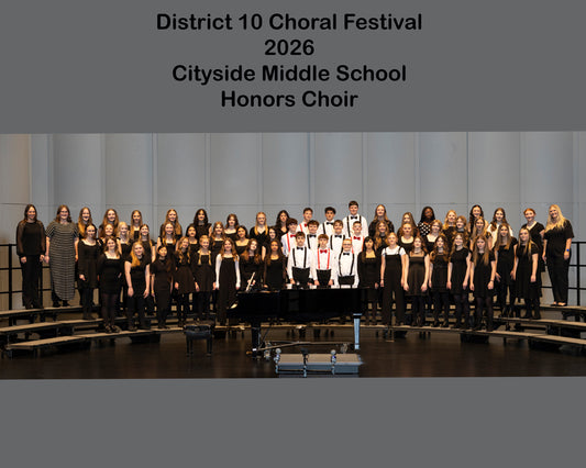 Cityside Middle School Honors Choir