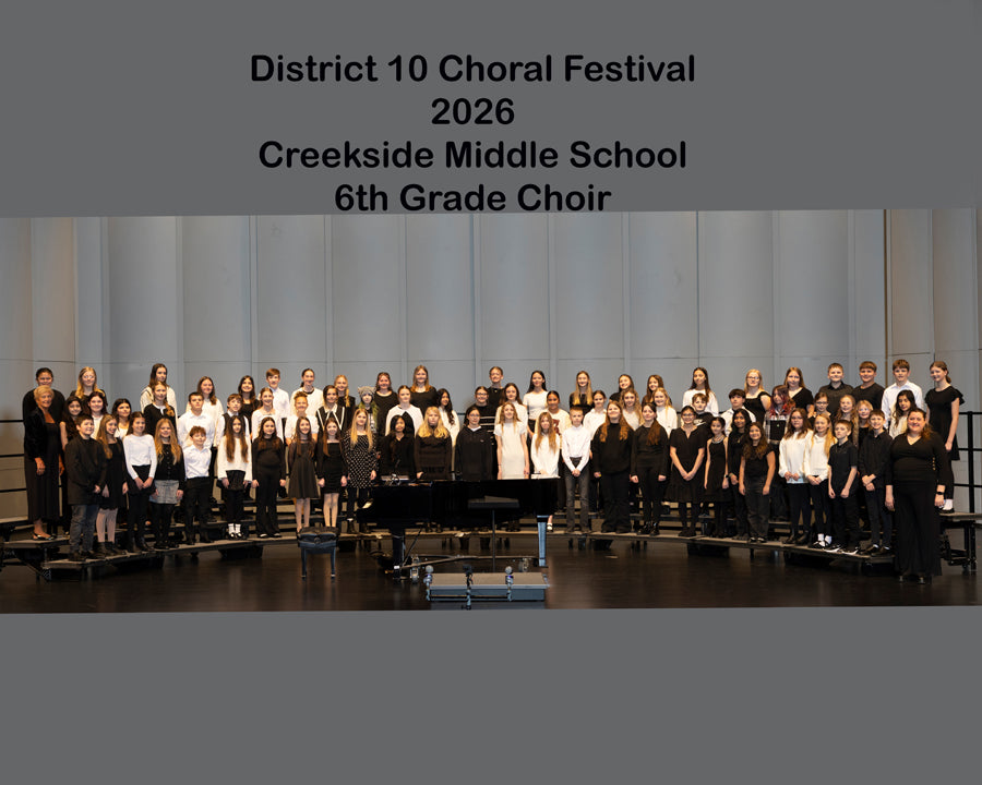 Creekside Middle School 6th Grade Choir