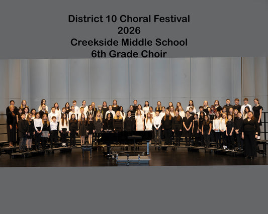 Creekside Middle School 6th Grade Choir