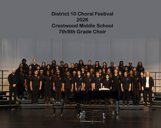 Crestwood Middle School 7th 8th grade choir