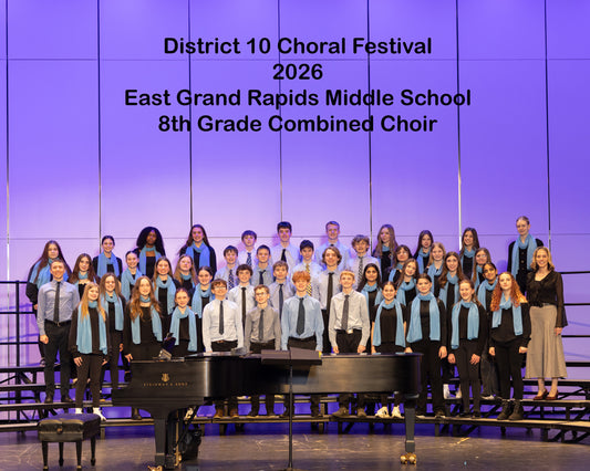 East Grand Rapids Middle School 8th Grade Combined Choir