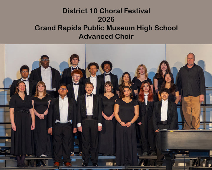 GR Public Museum School Advanced Choir