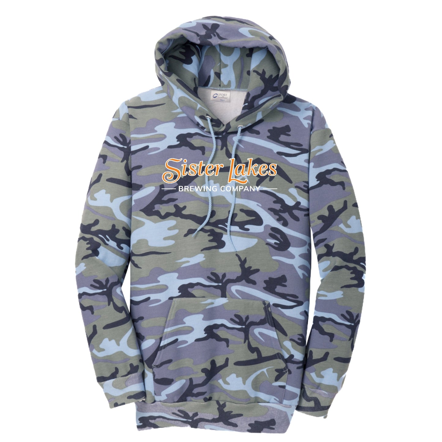 Sister Lakes Camo Hoodie