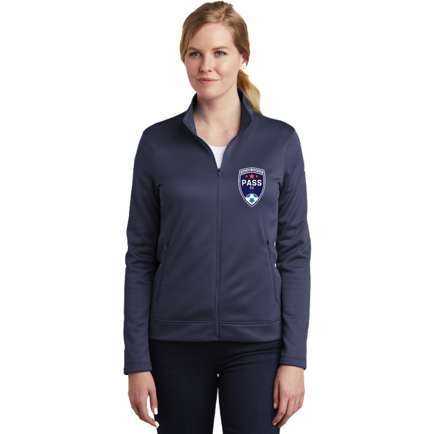 PASS FC ADULT Nike Ladies Therma-FIT Full-Zip Fleece