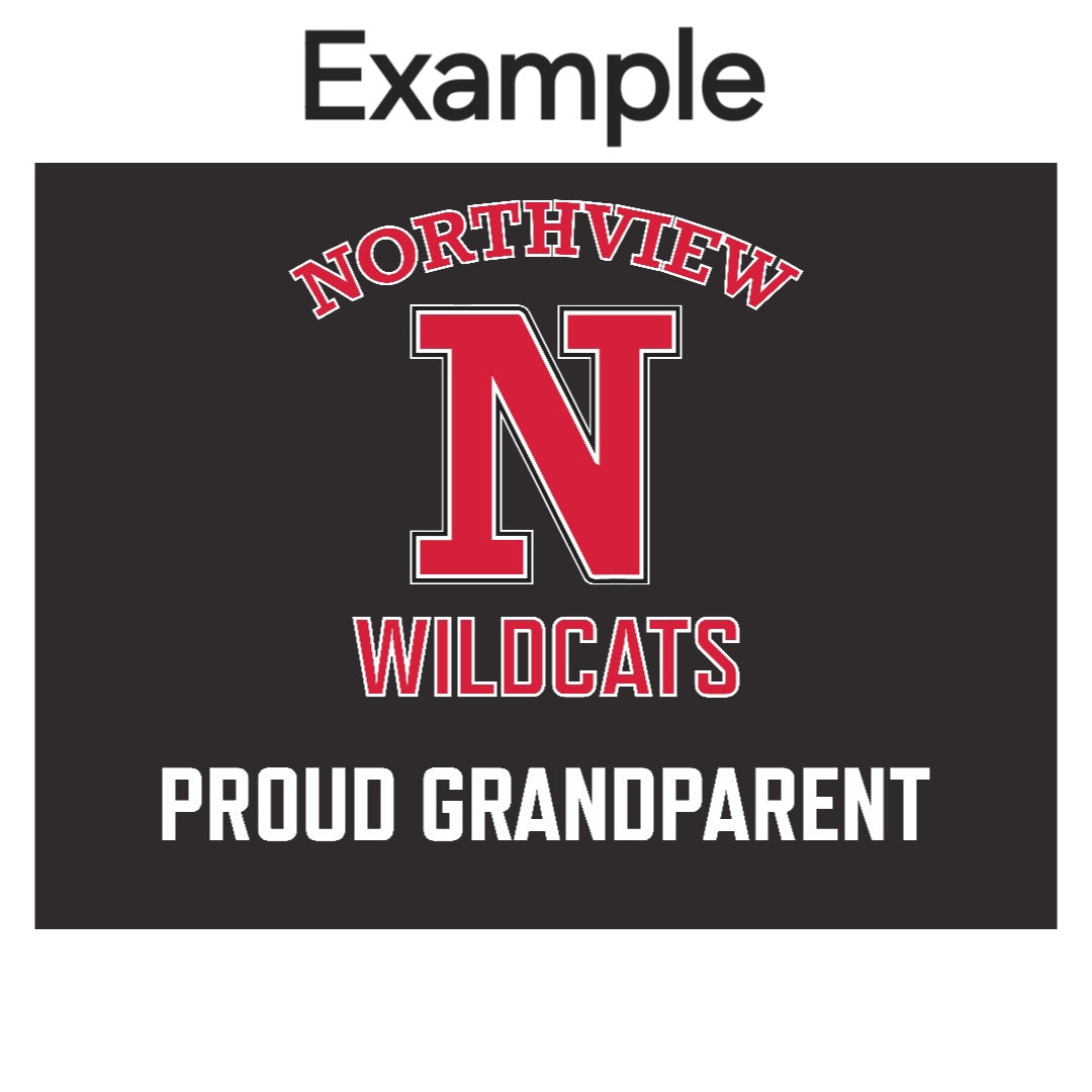 Northview Wildcats Customizable Sign Rowing Fundraiser