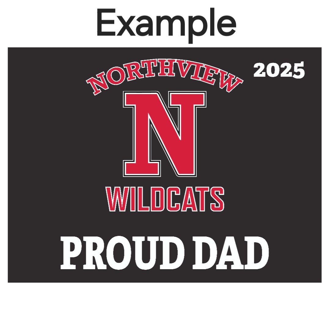 Northview Wildcats Customizable Sign Rowing Fundraiser