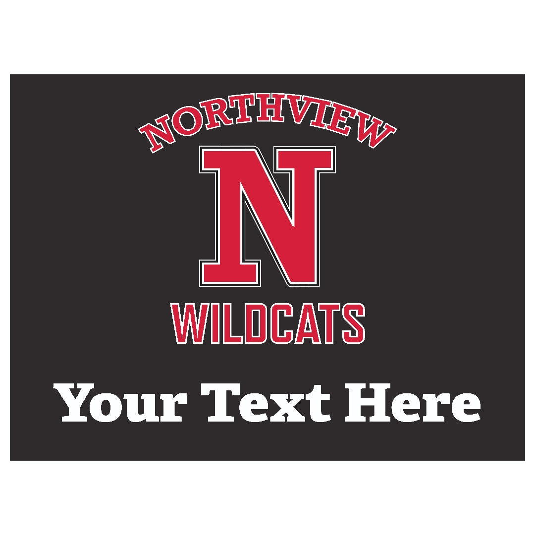 Northview Wildcats Customizable Sign Rowing Fundraiser