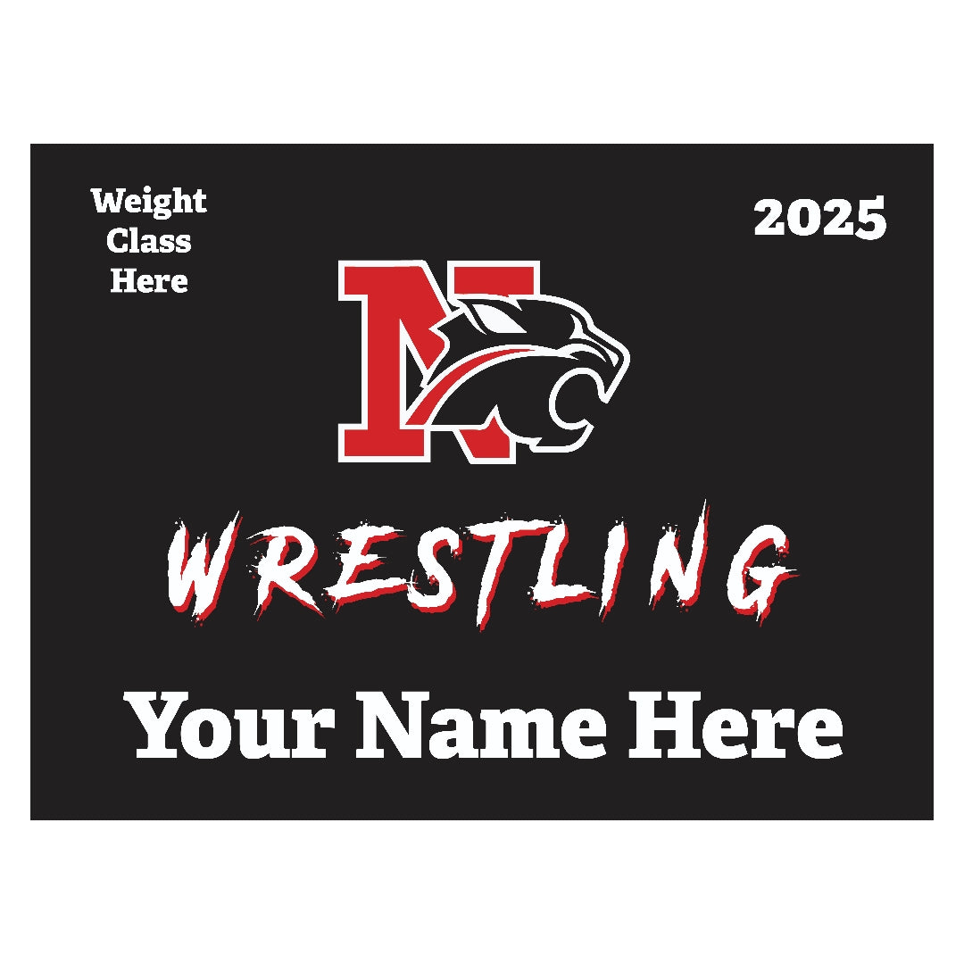 Northview Wildcats Wrestling Sign Rowing Fundraiser