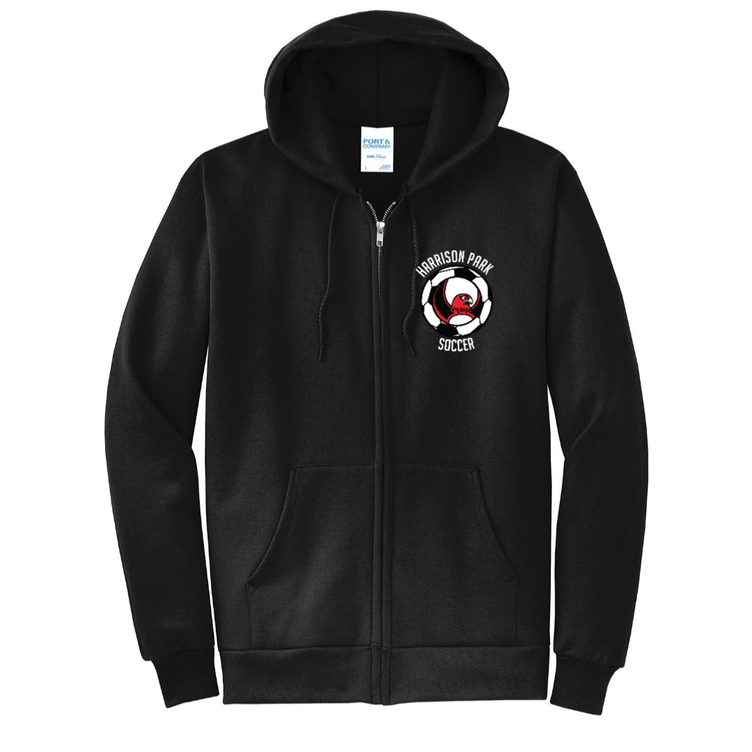 Harrison Park Soccer Zipper Hoodie