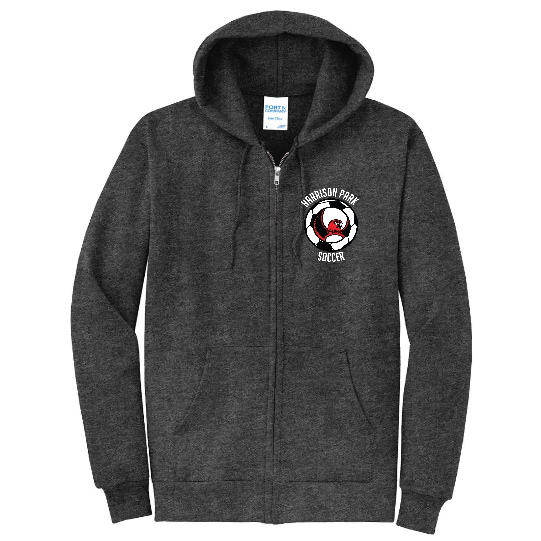 Harrison Park Soccer Zipper Hoodie