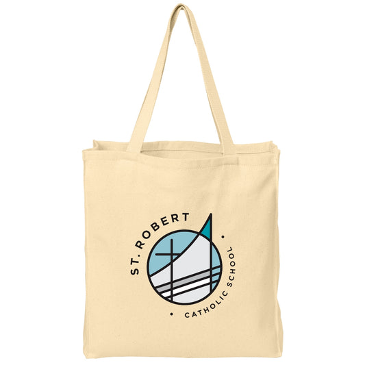 St. Robert Twill Over-the-Shoulder Grocery Tote