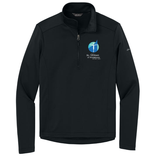 St. Robert Church Eddie Bauer® Smooth Mid Layer Fleece 1/2-Zip