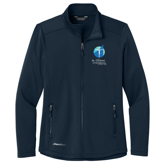 St. Robert Church Ladies Eddie Bauer® Smooth Mid Layer Fleece Full-Zip