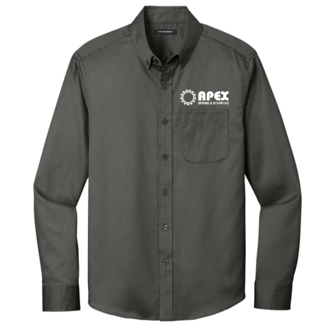 Apex-Long Sleeve SuperPro React™ Twill Shirt