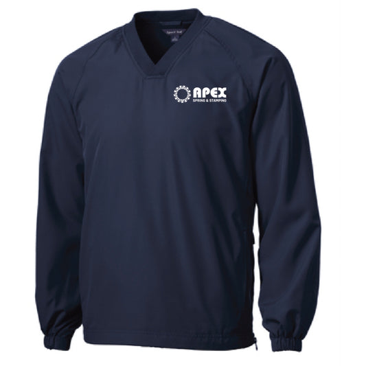 Apex-V-Neck Raglan Wind Shirt