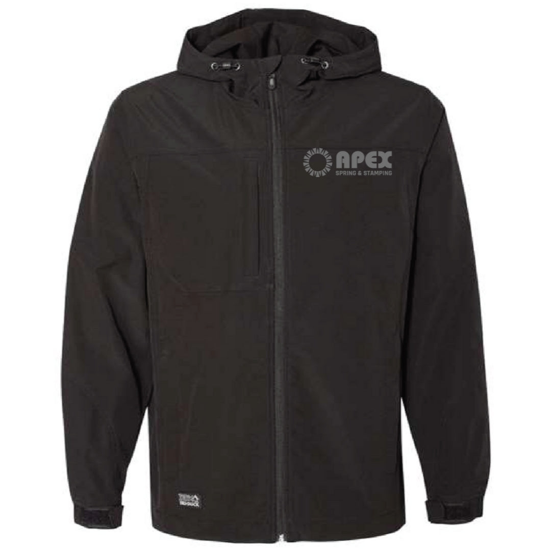Apex-DRI DUCK Men's Apex Soft Shell Hooded Jacket