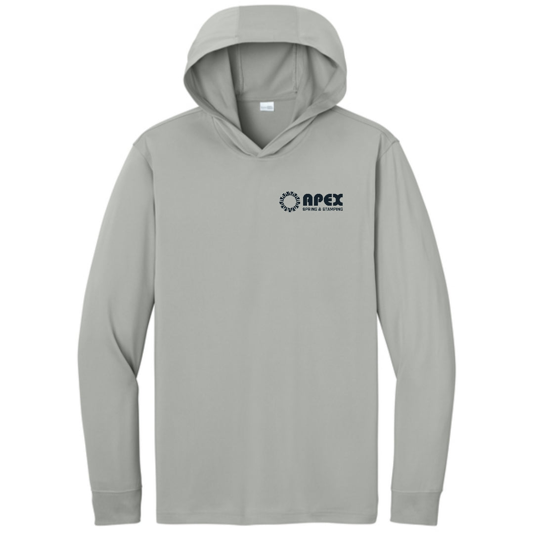 Apex-Workwear Pro Long Sleeve Hooded Tee